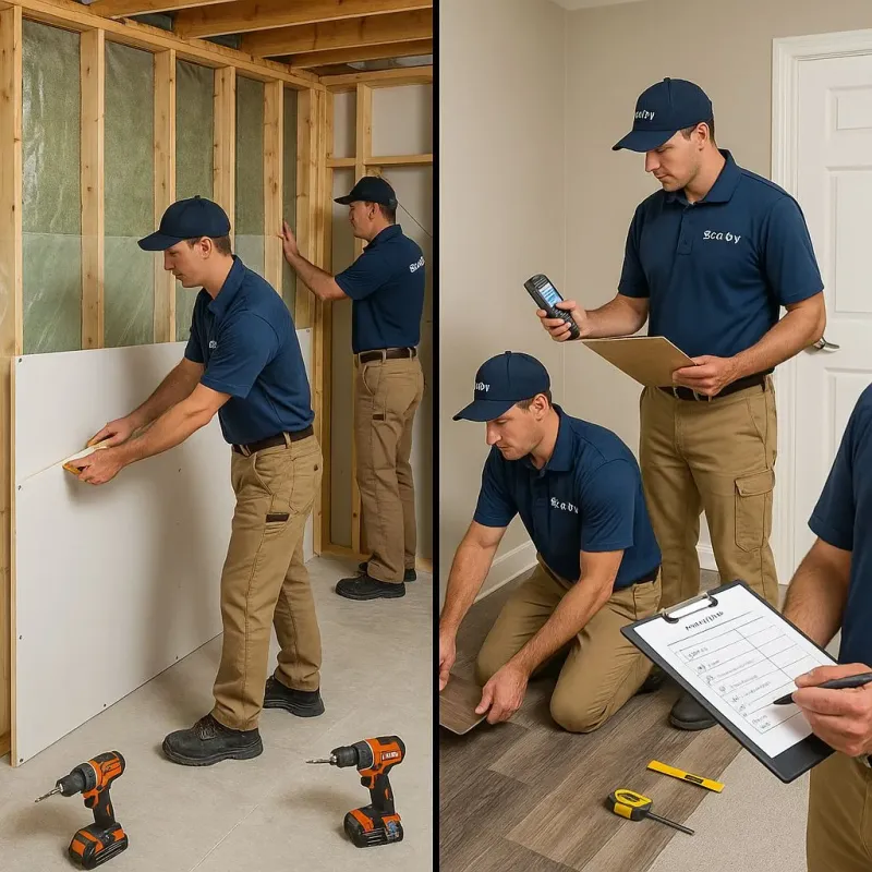 Repairs and Reconstruction process in Edwardsville, IL