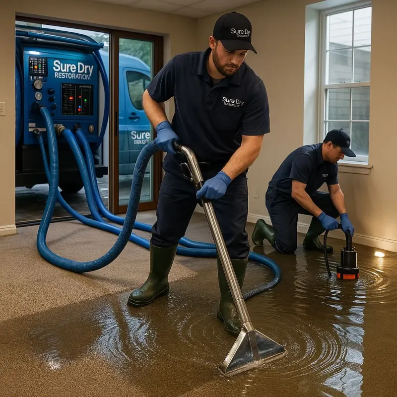 Water Extraction and Removal process in Edwardsville, IL